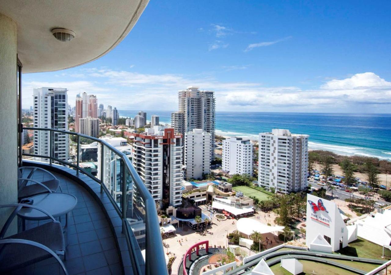 Sofitel Gold Coast Broadbeach Dış mekan fotoğraf View from the 38th floor of the Gold Coast Convention and Exhibition Centre