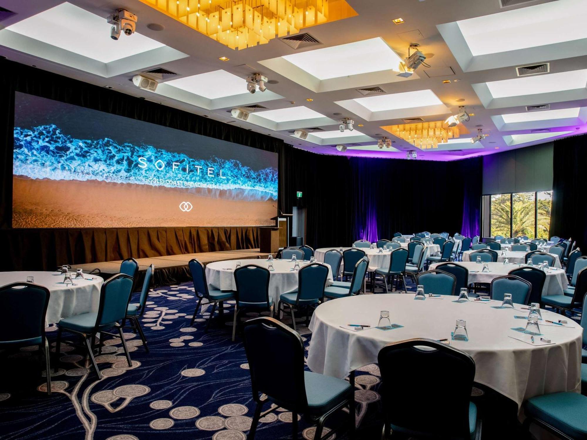 Sofitel Gold Coast Broadbeach Dış mekan fotoğraf The ballroom at the 2018 World Conference Centre